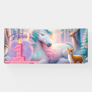 Banderoles Premier anniversaire Pary personnalisable