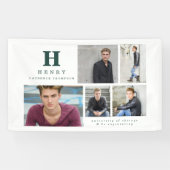 Banderoles Premier faire-part multi-photo (Horizontal)