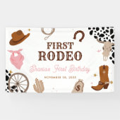 Banderoles Premier Rodéo Western Wild West Girl Premier anniv (Horizontal)