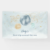 Premier trip Around The Sun Birthday Banner