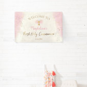 Banderoles Première communion sainte bienvenue (Insitu)