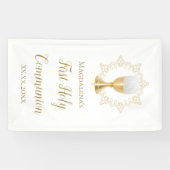 Banderoles Première sainte communion (Horizontal)