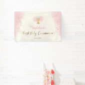 Banderoles Première Sainte Communion conception de chalice (Insitu)