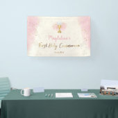 Banderoles Première Sainte Communion conception de chalice (Salon professionnel)