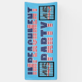 Banderoles Président du 45 parti d'impeachment des barreaux d (Vertical)