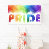 Banderoles Pride arc-en-ciel (En situation)