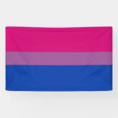 Banderoles Pride bisexuelle (Bi Drapeau) (Horizontal)