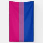 Banderoles Pride bisexuelle (Bi Drapeau) (Vertical)
