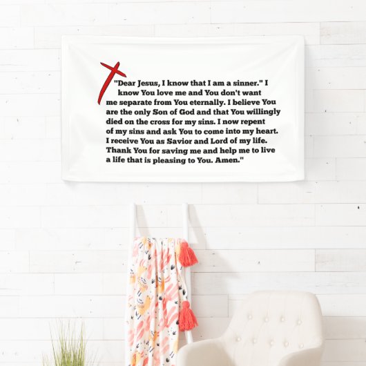 Banderoles Prière des pécheurs  (En situation)