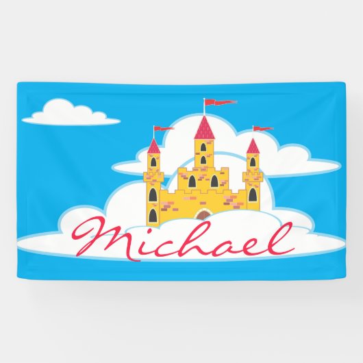 Banderoles Prince royal Castle Kids Room (Horizontal)