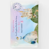 Banderoles Princess Birthday Kids (Vertical)