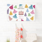 Banderoles Princess Dresses Fairytale Petite Fille Anniversai (En situation)