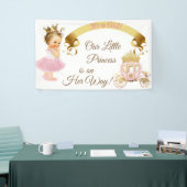 Banderoles Princesse Baby Girl Carriage Or rose (Salon professionnel)