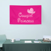 Banderoles Princesse Banner de cow-girl (Salon professionnel)