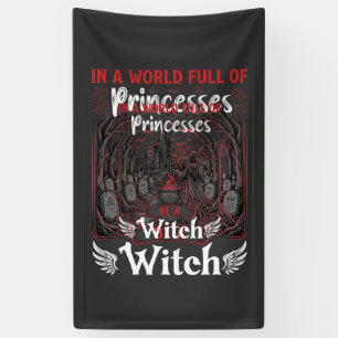 Banderoles Princesses Sorcière Château Halloween Chaudron Tom