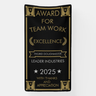 Banderoles Prix du personnel d'entreprise