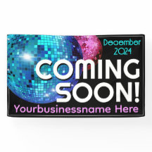 Prochainement grande Faire-part d'ouverture