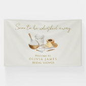 Banderoles Prochainement, panneau de bienvenue pour la fête d (Horizontal)