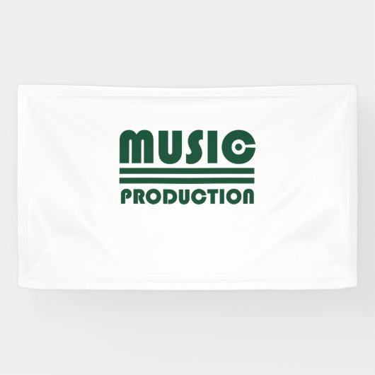 Banderoles Production musicale (Horizontal)