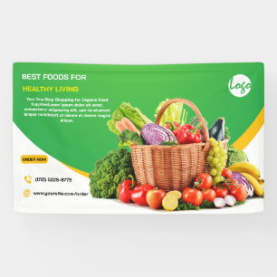 Banderoles produits du marché des agriculteurs aquarelle peti