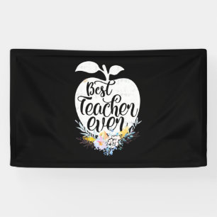 Banderoles Professeur Cadeaux Meilleure fleur enseignante