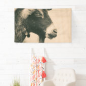 Banderoles Profil de chèvre (En situation)