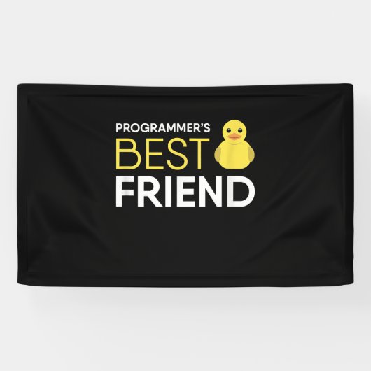 Banderoles Programmateurs de débogage de canard en caoutchouc (Horizontal)