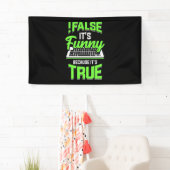 Banderoles Programmeur Faux Il Est Drôle (En situation)