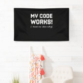 Banderoles Programmeur Mon code fonctionne (En situation)