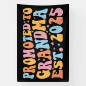 Banderoles Promu À Grand-Mère Est. III 2025 (Verticale)