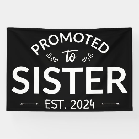 Banderoles Promu À Soeur Est. 2024 II (Horizontal)