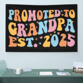 Banderoles Promu Grand-père Établ. 2025 III (Salon professionnel)