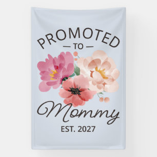 Banderoles Promue Maman en 2027 Annonce de Nouvelle Maman VI
