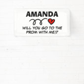 Banderoles Proposition de Hoco prom personnalisée demande coe (Insitu)