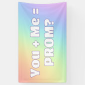 Banderoles Proposition Rainbow Prom (Vertical)