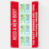 Banderoles publicité et logo (Vertical)