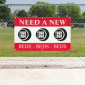 Banderoles publicité et logo (En situation)