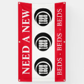 Banderoles publicité et logo (Vertical)