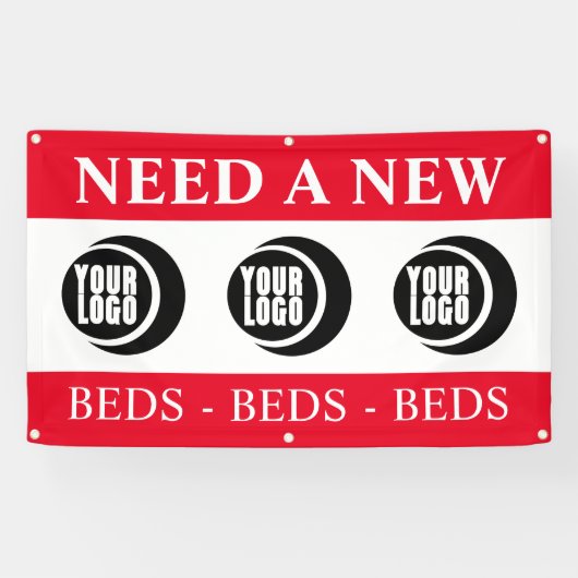 Banderoles publicité et logo (Horizontal)