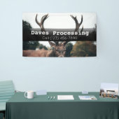 Banderoles Publicité Jeu Deer Animal Processing Business (Salon professionnel)
