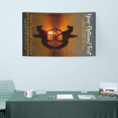 Banderoles Publicité Personnalisée Spectacle Cheval, Équitati (Salon professionnel)