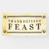 Banderoles Pumpkins Autumn Fall Harvest Pattern (Horizontal)