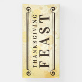 Banderoles Pumpkins Autumn Fall Harvest Pattern (Verticale)