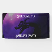 Banderoles Purple Dragon Personnalisé (Horizontal)