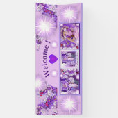 Banderoles Purple Sun Fairy (Vertical)