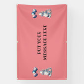 BANDEROLES PUT YOUR MESSAGE HERE... BANNER (Verticale)