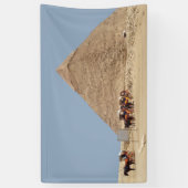 Banderoles Pyramide de Khafre et chapelet de chars (Vertical)