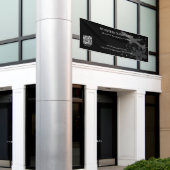 Banderoles QR Code Rectangle Entreprise Boutique Intérieur Ba (Bâtiment extérieur)