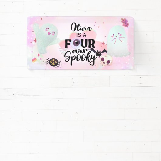 Banderoles quatre fois éffrayant (Insitu)