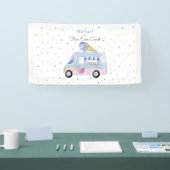 Banderoles Quatre jamais douce glace camion à quatre ans (Salon professionnel)